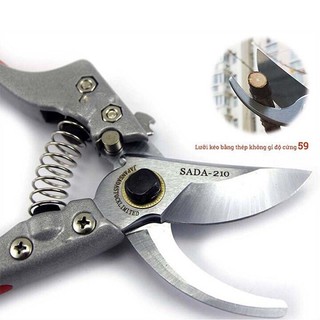 Kiềm, kìm cắt cành, tỉa cành cây lưỡi thép không gỉ siêu bền