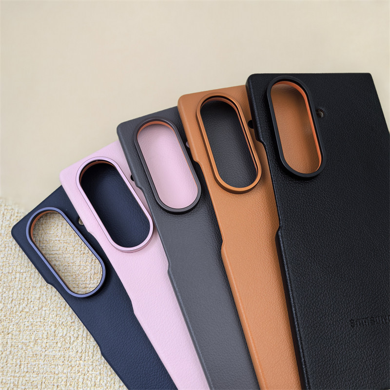 Bao Da Chính Hãng Từ Tính Samsung Galaxy Z Fold 7 5G Cho Vỏ Điện Thoại Fold7 Sạc Không Dây Mặt Sau Bảo Vệ Vỏ