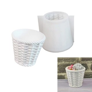 Khuôn dệt giỏ silicon linh hoạt mịn để làm và nhựa nghệ thuật