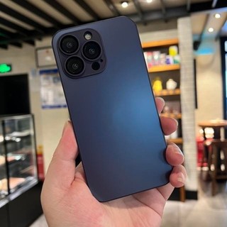 Mới Titan Màu Chính AG Cạnh Thẳng Kính Cường Lực Mờ Ốp Lưng Điện Thoại Iphone 16 15 14 13 12 11 Pro Max 16 Pro Matte Nano Cứng Bảo Vệ Phía Sau