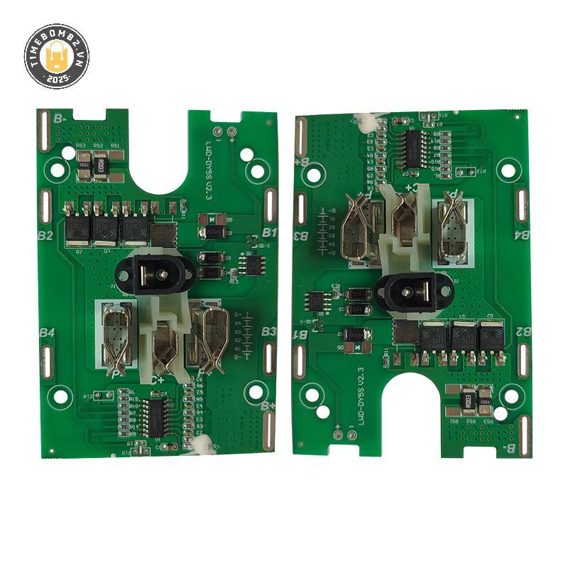 {TB & Bag} Bảng bảo vệ 5S 21V Mô-đun bảng bảo vệ sạc pin PCB cho tuốc nơ vít Phụ kiện dụng cụ điện 3MOS.