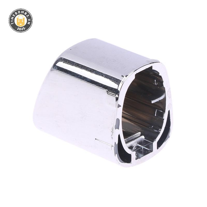 {TB & Bag} Nắp nút phanh tay Chrome Handbrake Lever Nút đỗ xe Vỏ bạc Nội thất ô tô cho Cross 6Rd711333Một phụ kiện.