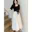 đầm xinh bigsize nữ trắng basic dự tiệc sang chảnh cao cấp đầm suông công sở dáng dài thiết kế nàng thơ nhẹ nhàng