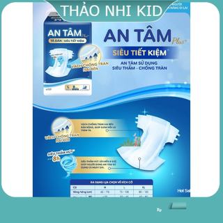 [MUA 4 BỊCH TẶNG 1 BỊCH] COMBO TÃ DÁN AN TÂM dành cho người già – DỊU ÊM, THẤM HÚT VƯỢT TRỘI