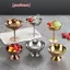 Thép không gỉ 304 Retro Cao Cấp Cốc Tráng Miệng Sang Trọng Hộp Đựng Kem Cốc Nhà Hàng Khách Sạn Cotail Glass Pudding Cup