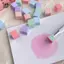 50 / 100 Cái Vuông Nail Art Sponge Set Gradient Nail Brushes Gel Ba Lan Thiết Kế Móng Tay Bọt Biển Lấy Bút Đồ Dùng Làm Móng Tay EMKK
