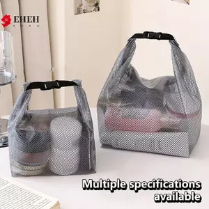 Túi Bảo Quản Mỹ Phẩm Chống Thấm Nước Dung Tích Lớn Quần Áo Tập Thể Dục Túi Bơi Di Động Mua Sắm Du Lịch Loại Bule Túi Lưới VN