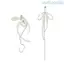 Unstop * Thời Trang Tòn Ten Bông Tai Giọt Dài Ngọc Trai Nơ Tua Rua Mặt Dây Chuyền Bông Tai Tuyên Bố Trang Sức Cho Nữ Gi