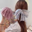 Thời Trang Hàn Quốc Nhiều Lớp Nơ Lấy Kẹp Nữ Tính Khí Pha Lê Kim Cương Giả Đuôi Ngựa Kẹp Tóc Siêu Cổ Tích Cảm Giác Cao Cấp
