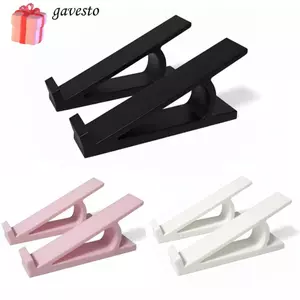 GAVESTO 1 Cặp Bàn Phím Chân Đế Nâng Cao, Bàn Phím Di Động Nâng Góc Bàn Phím Máy Tính Nâng, Phụ Kiện Giá Đỡ Màn Hình Nhựa