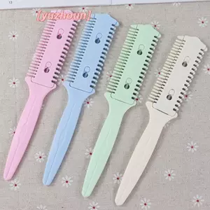 Dụng cụ cắt tóc hai mặt + Thiết bị cắt tóc hai mặt bằng thép không gỉ / Thiết bị cắt tóc mỏng