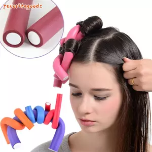FAVORITEGOODS 6 Cái / lốc Máy Uốn Tóc Con Lăn Uốn Cong Làm Tóc DIY Xoắn Uốn Cong Dụng Cụ