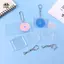 1 Bộ Hộp Đựng Đĩa CD Chức Năng Mini NFC Móc Chìa Khóa Ngoại Vi Ghi Nhớ Album Chìa Khóa Cho DIY Bapa Mặt Dây Chuyền EMKK