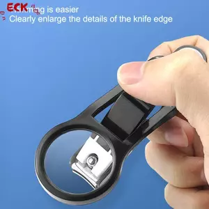 ECK Sáng Tạo Kính Phóng Đại Cắt Móng Tay Chống Bắn Cắt Móng Tay Được Trang Bị Cá Nhân Kẹp Móng Tay HOT