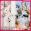 JASMINE Mini Anime Búp Bê Hiển Thị Túi Đựng Tiền Xu Trong Suốt Móc Khóa Mặt Dây Chuyền Túi Vuông Người Tổ Chức Chìa Khóa Lipsti Tai Nghe Túi Bảo Quản JASMINE