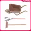 JASMINE 1: 12 Bri Field Garden Farm Cảnh Bộ Dụng Cụ DIY Handmade Nhà Búp Bê Thu Nhỏ Xe Xây Dựng Dụng Cụ Trang Trí Đồ Chơi Trẻ Em JASMINE