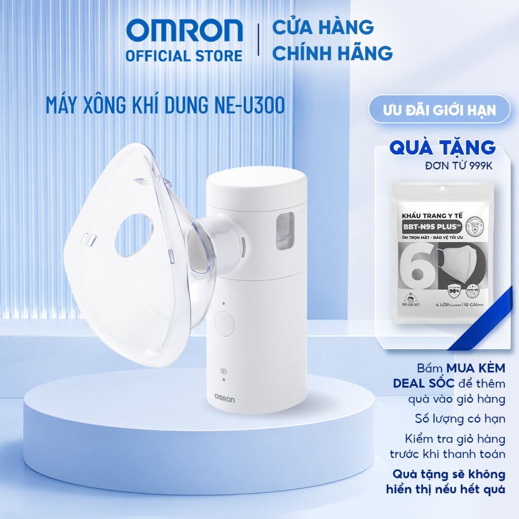 Máy Xông Khí Dung Dạng Lưới Omron NE-U300