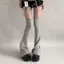 PNPIA- Y2K Chân Stoings Co Giãn Giảm Béo Đầu Gối Sos Phong Cách Nhật Bản Cay Femboy Trên Đầu Gối Sừng Hình Vòng Tay Phụ Kiện Gợi Cảm