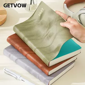 Sổ tay GETVOW, với Hướng dẫn sử dụng hiệu quả lịch Sách lịch trình 2027, Nhật ký tiếng Anh đa chức năng A5 Nhật ký Lập kế hoạch hàng tuần Học sinh
