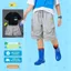 Quần short gió cho bé trai YODY quần đùi túi hộp rộng chất gió nhăn nhẹ BTJT25S044