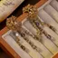 AqToCna Vintage Đa Màu Trái Tim Ngôi Sao Mặt Trăng Nữ Thần Chân Dung Bông Tai Dành Cho Nữ Mặc Hàng Ngày Khiêu Vũ Phụ Kiện Tiệc Quà Tặng Tốt Nhất AqToCna