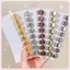 JRP 5 Chiếc Vintage Nhỏ Kim Loại Móng Vuốt Tóc Ngọt Mini Kẹp Tóc Thời Trang Bền Tạo Kiểu Tóc Phụ Kiện Cho Nữ Làm Đẹp Phụ Kiện Cổ Điển Kẹp Hàm Móng Vuốt Kẹp JRP