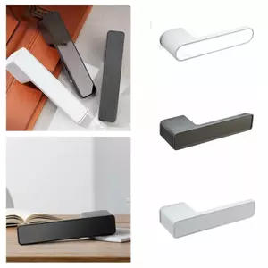 Khóa Tay Nắm Cửa DELMER, Bộ Khóa Tắt Tiếng Cửa Nội Thất Hợp Kim Kẽm Cao Cấp, Từ Tính Thanh Lịch Im Lặng Tinh Tế Tay Cầm Phòng Ngủ Núm Phần Cứng Cửa