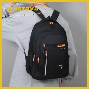 Ba lô sinh viên GUSTAVA, Ba lô du lịch nhiều túi Unisex, Ngăn bền bỉ Chất liệu Nylon Ba lô công sở nhiều lớp dành cho chuyến đi công tác