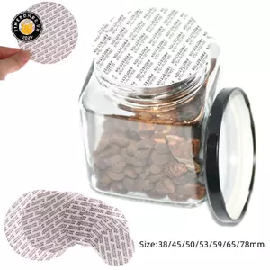 {TB & Bag} 200 Chiếc Tự Dính Áp Lực Bọt Nhạy Cảm Nắp Lót Tamper Chống Niêm Phong Lót Cho Bình Đựng Mỹ Phẩm 20MM-82MM.