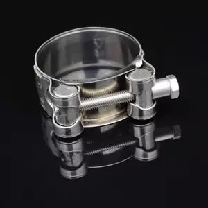 Thép không gỉ 304 Kẹp ống mạnh mẽ Ống xả Nước không khí Niêm phong bền bỉ Dụng cụ hàn sửa chữa sức mạnh mạnh mẽ