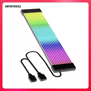 Cáp Nối Dài Bo Mạch Chủ ARGB Mềm Mại Thiết Thực Dễ Dàng Lắp Đặt Nhẹ 5V 3Pin Dải Đèn LED Cho PC Trang Trí Thẻ Video