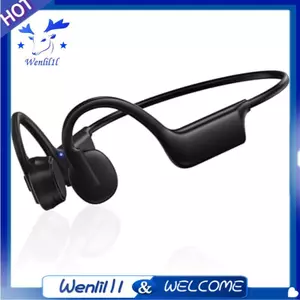 Tai nghe dẫn truyền xương không dây Tai nghe thể thao mở tai Bluetooth có Mic nâng cấp Tai nghe chống nước