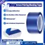 2 cuộn băng chặn để in màn hình Băng in màn hình màu xanh 2 Inch X 72 Yard, cho màn hình lụa, chặn mực