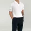 Áo Sơ Mi Polo Nam Phiên Bản Hàn Quốc Hợp Thời Trang Ve Áo Thun Nam Tay Ngắn Ánh Sáng Trưởng Thành Phong Cách Đẹp Trai Màu Trơn Phù Hợp Với Đan Top CTAX