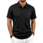 Mùa Hè Nam Jacquard Giải Trí Rời Giải Trí Kinh Doanh Tay Ngắn Ve Áo Túi Dây Kéo Áo Sơ Mi polo Nam W4RS