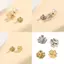 Flgo Chắc Chắn Cỏ Ba Lá Nút Tai Chống Mồ Hôi Chống Trơn Trượt Tay Cầm Đa Năng Phù Hợp Cho Bông Tai Và Bông Tai