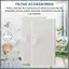Dành Cho Kabum Smart 100 / GTTVO EICOBOT / MANVINS LCrock G20 Bàn Chải Lọc Cây Lau Nhà Phần