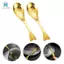 2 Chiếc Hoạt Hình Thìa Cá Dao Kéo Mini Khuấy Thìa Cà Phê Khuấy Thìa Cà Phê Mini Thìa Nhà Bếp Khoảng 13.3cm