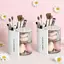 Hộp đựng mỹ phẩm xoay Doutie Hộp đựng đa năng chống bụi 360 độ để đựng đồ trang điểm VN