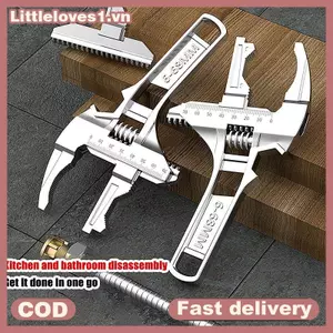 Littleloves1 6-68mm Bộ Sửa Chữa Đa Năng Dụng Cụ Cầm Tay Phòng Tắm Cờ Lê Mở Lớn Đai Ốc Chìa Khóa Cờ Lê Có Thể Điều Chỉnh Dụng Cụ Sửa Chữa Nhà Cờ Lê VN
