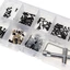 252 Chiếc M1.4 Ốc Vít Dây Bộ Tay Lục Giác Cờ Lê Dụng Cụ Sửa Chữa Cho SCX24 1 / 24 RC Xe Bánh Xích Phụ Kiện