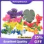 60 Chiếc Nhiệt Đới Trang Trí Dự Tiệc Cung Cấp 8 inch Nhiệt Đới Lá Monstera Và Hoa Hibiscus, Lá Mô Phỏng Cho Hawaii Luau Đảng Rừng Bãi Biển Chủ Đề Trang Trí Bàn
