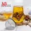Ấm Trà Đường Kính 80Mm Lưới Kim Loại Lá Trà Gia Vị Giỏ Lọc