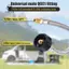 Dành cho Bộ điều chỉnh hai tầng 2 gói 1 / 4 NPT RV cho ống propan, Đầu nối đuôi lợn bằng thép không gỉ 15 Inch