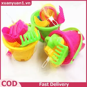XUAN Trẻ Em Đi Biển Lâu Đài Buet Spade Xẻng Rake Dụng Cụ Nước Trẻ Em Đi Biển Cát Dụng Cụ Đồ Chơi VN
