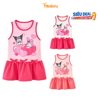 Đầm váy thun sát nách Kuromi bé gái Rabity 952.903