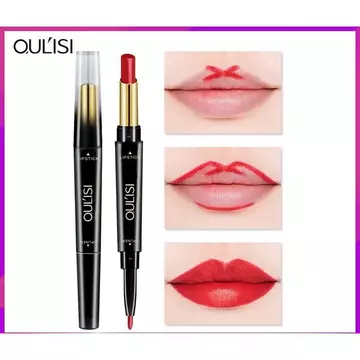 chì kẻ viền môi D Alice Son Môi Bút Lip Liner Nữ Móc Dòng Hai Đầu Xoay Bút Chì Matte Tranh Son Môi