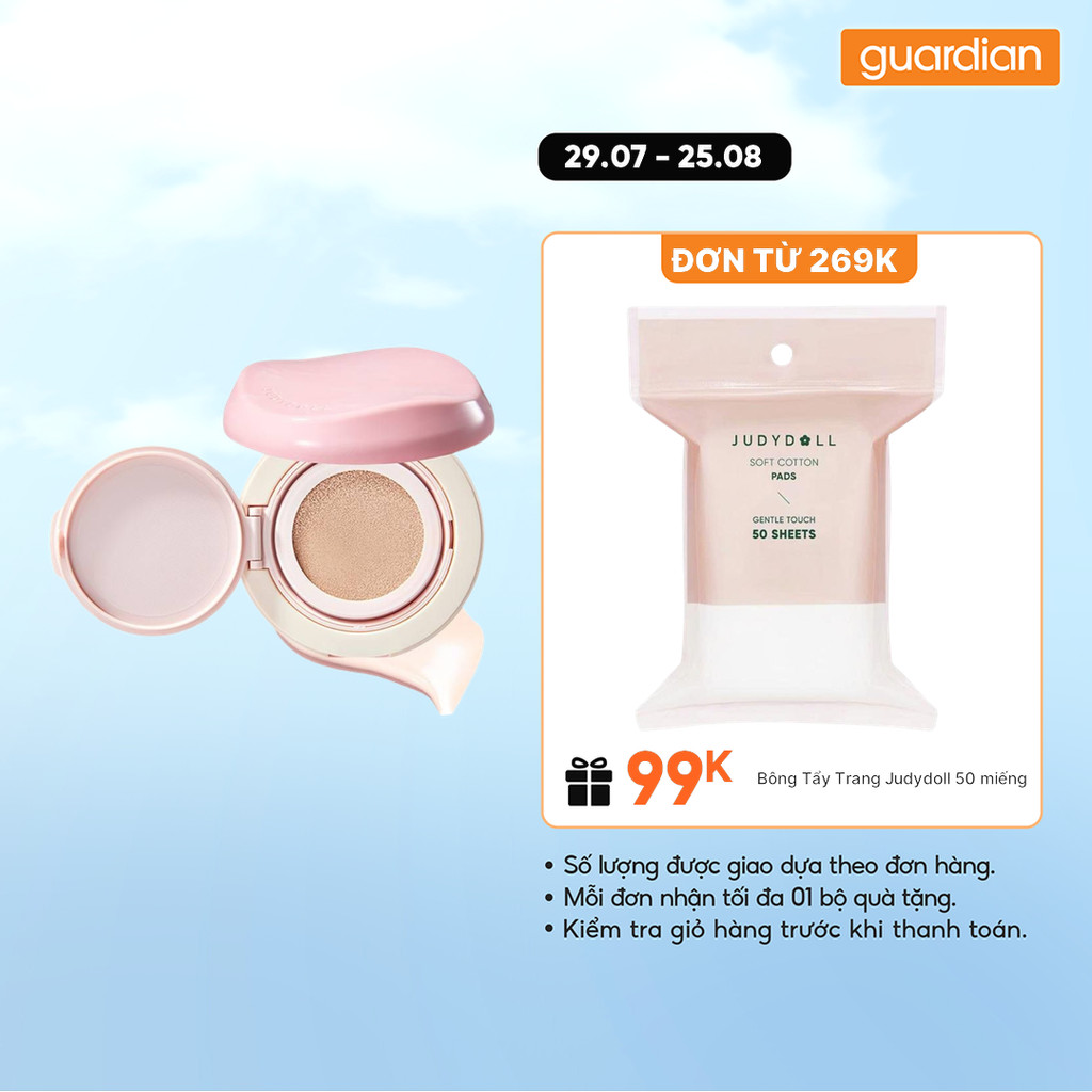 Phấn Nước Judydoll Fresh Matte Cushion #Light 12.5g
