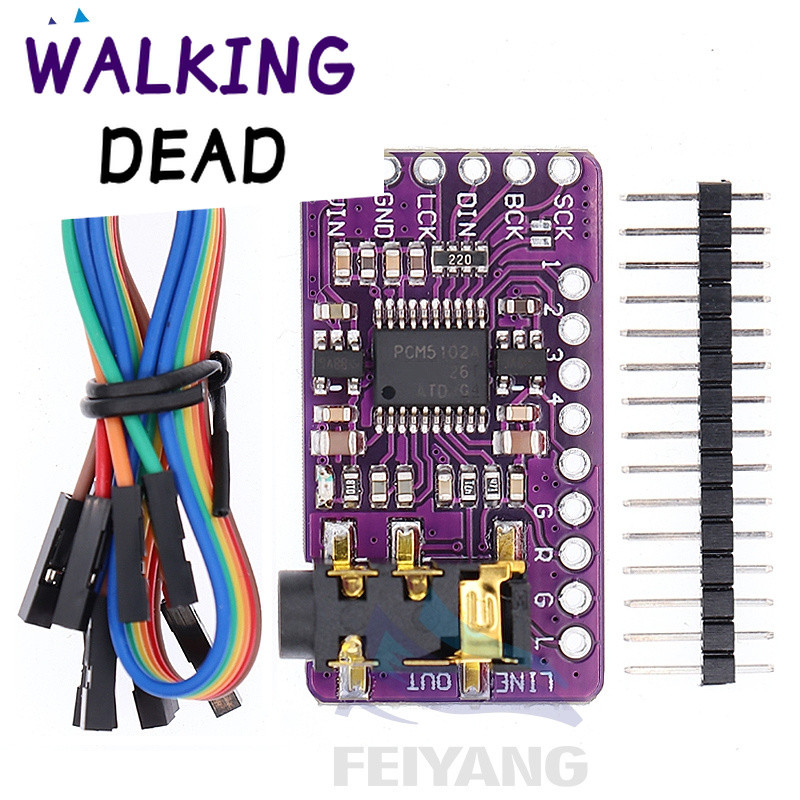 Bảng giải mã âm thanh I2S PCM5102A GY-PCM5102 I2S DAC cho định dạng ...