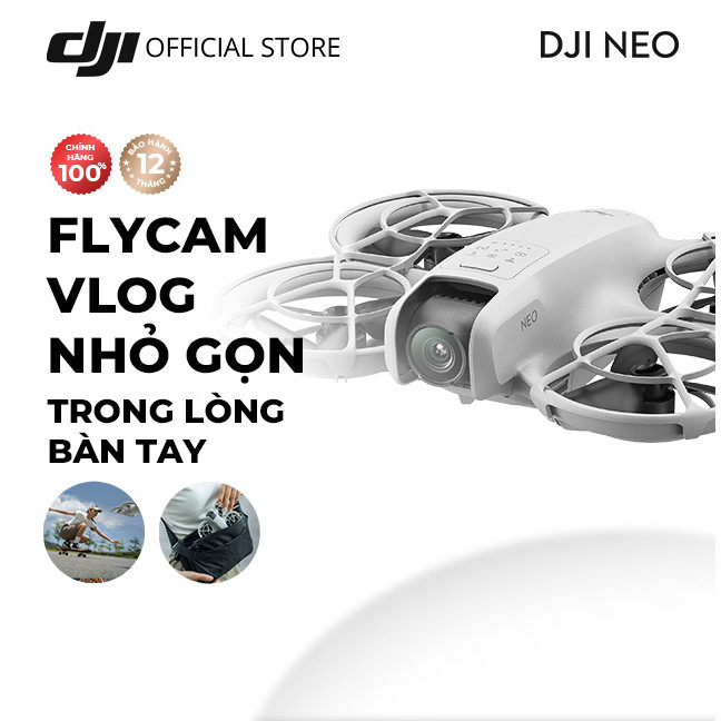 Flycam DJI Neo nhỏ gọn